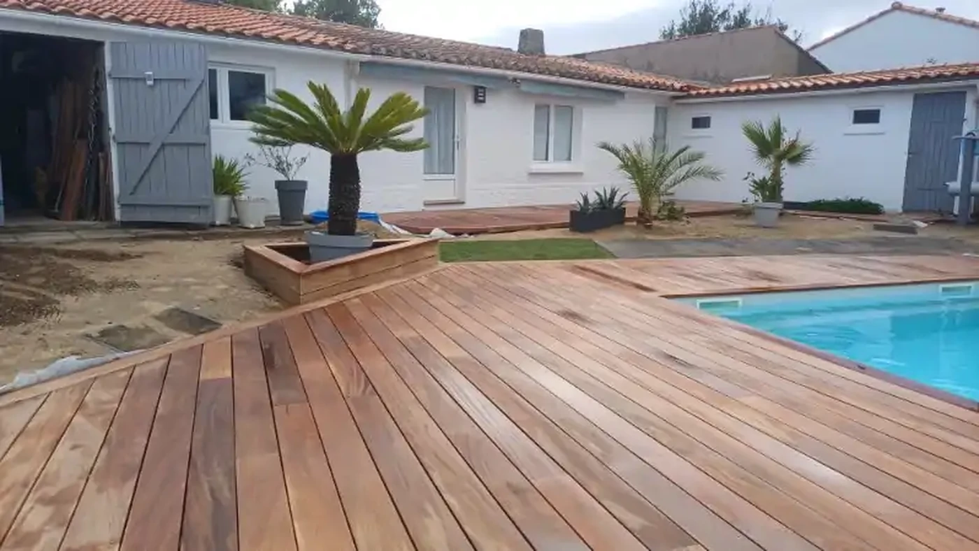 fabrication terrasse bois L'Aiguillon-sur-Mer