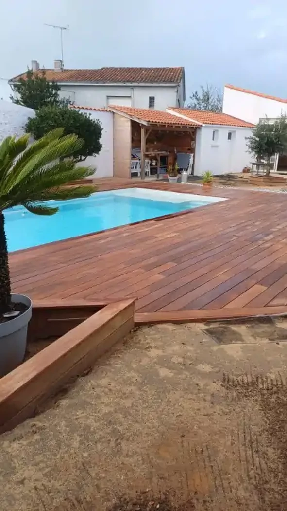 terrasse bois L'Aiguillon-sur-Mer